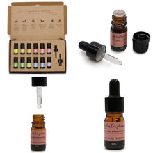 Load image into Gallery viewer, Pure essential oils collection set for relaxation and wellness