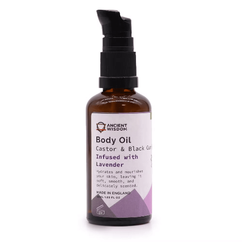 50ml organic body oil for self-care and relaxation
