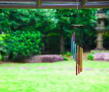 Load image into Gallery viewer, Soothing sound bamboo and copper tube wind chime