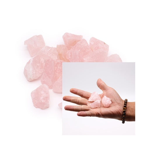 Raw gemstone crystals for reiki, meditation, and spiritual healing