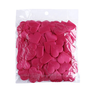 Assorted red love hearts for romantic events