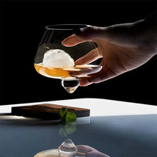 Load image into Gallery viewer, rotating-whiskey-glass-spinning-whisky-spirits-glass-gift-rocking-whiskey-glasses-rotating-glasses-rolling-whiskey-glass-wobbly-whiskey-glass-rotating-cocktail-glass