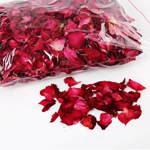  100g natural rose petals for DIY bath salts & soaps
