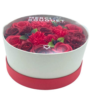 Ultra bee soap flower arrangement in bouquet style for delivery