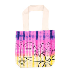 Load image into Gallery viewer, handmade tote bag mandala hippie,  hippie tote bags for sale, tote bags, zen Mandala/colorful hippie, trippy hippy tote bag colourful mandala flower pattern, bohemian hippy mandala tote book bag, boho mandala hippy, tote bag, flower pattern, aesthetic, summer, spring, plant, flower boy, checker pattern, nature stickers, travel t-shirts