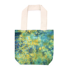 Load image into Gallery viewer, handmade tote bag mandala hippie,  hippie tote bags for sale, tote bags, zen Mandala/colorful hippie, trippy hippy tote bag colourful mandala flower pattern, bohemian hippy mandala tote book bag, boho mandala hippy, tote bag, flower pattern, aesthetic, summer, spring, plant, flower boy, checker pattern, nature stickers, travel t-shirts