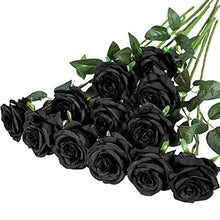 Load image into Gallery viewer, Artificial rose stems for DIY floral decorations.