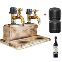 Load image into Gallery viewer, wooden liquor dispenser for whisky enthusiasts