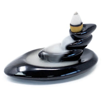 Load image into Gallery viewer,  Zen meditation incense burner with cones