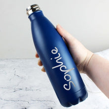 Load image into Gallery viewer, Personalised water bottle for kids, work, or travel