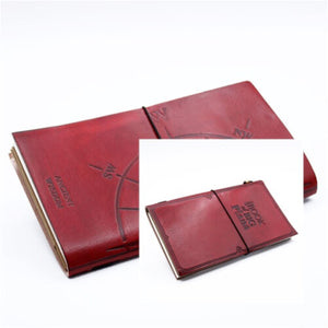 School leaving gift leather journal notebook with engraving
