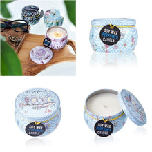 Load image into Gallery viewer, Portable tin candle with soothing fragrance