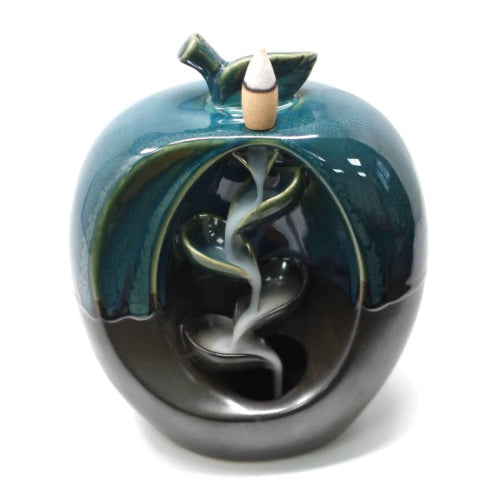 Handcrafted ceramic backflow incense burner