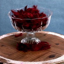 Load image into Gallery viewer, Valentine’s Day table decor with red feather confetti bag