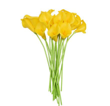 Load image into Gallery viewer, Soft silk Calla Lily stems for elegant floral home styling