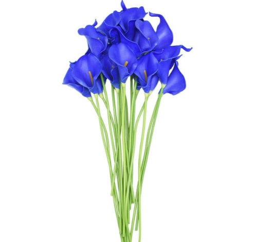 Artificial tulip flower bunch for spring floral decorations