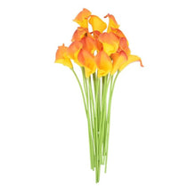 Load image into Gallery viewer, Silk flower Calla Lily arrangement for modern minimalist decor