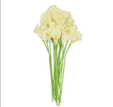 Load image into Gallery viewer, Artificial tulips in pastel colours for bedroom decor