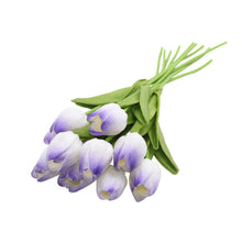 Load image into Gallery viewer, Faux Calla Lily stems for office, hotel, and restaurant styling