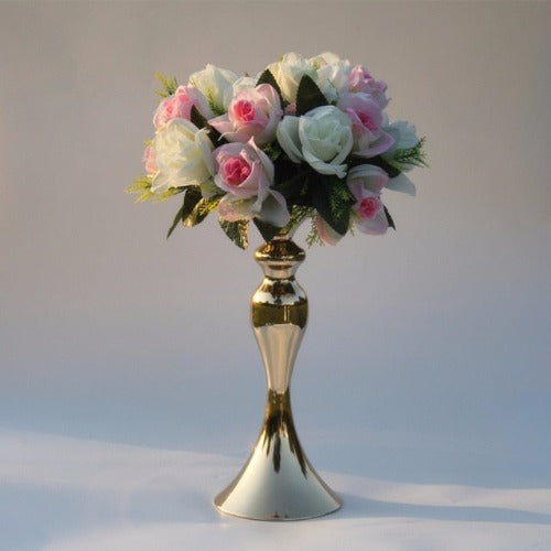 Candlestick holders for wedding reception tables