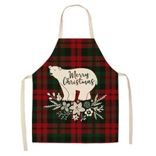 Load image into Gallery viewer, Christmas apron for holiday parties and dinners