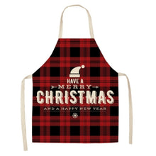 Load image into Gallery viewer, Christmas novelty apron with fun graphics
