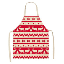 Load image into Gallery viewer, Cute Christmas apron for holiday hosts