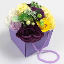 Load image into Gallery viewer, Eco-friendly soap flower bouquet in gift box
