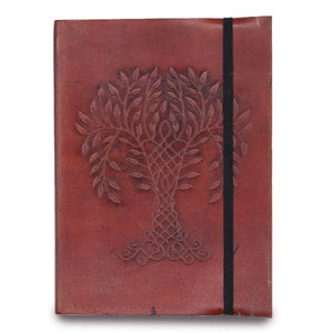 Engraved diary leather-bound journal for students & teachers