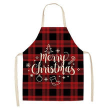 Load image into Gallery viewer, Festive kitchen apron for Christmas celebrations