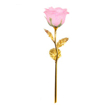 Load image into Gallery viewer, Elegant 24K gold rose for her romantic floral gift