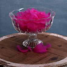 Load image into Gallery viewer, Fuchsia Pink feathers confetti for anniversary or engagement celebration