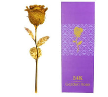 Load image into Gallery viewer, Forever love 24K gold galaxy rose for girlfriend or wife