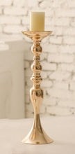 Load image into Gallery viewer, Tall candlestick vase centerpiece for weddings
