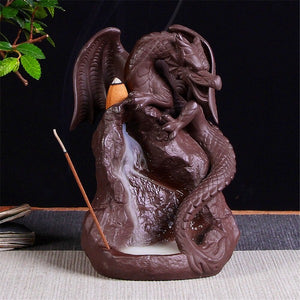 dragon backflow incense burner with color bead and 20pcs cones-backflow incense cones-backflow incense burner uk-backflow incense burner argos-backflow incense burner waterfall-backflow incense burner how to use-unique backflow incense burner