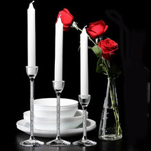 Load image into Gallery viewer, 3-piece-glass-candle-holder-set-tea-light-candles-holder-set-gifts-3pcs-set-crystal-candle-holder-glass-candles-candle-holder-wedding-ideas-romantic-home-bar-party-decoration-ornaments-candlestick-crystal-candle-holders-set