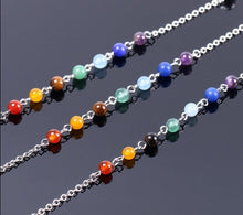Load image into Gallery viewer, 7 chakra pendulum meaning-chakra stones-chakra bracelet