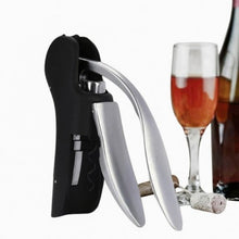 Load image into Gallery viewer, bar corkscrew cork drill lifter kit-wine opener-wine tool set-beer bottle openers-best beer bottle opener-bottle top opener-fancy bottle opener keychain-bottle-openers-how to use a corkscrew