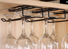 Load image into Gallery viewer, wine glass holder rack for home bar or dining room