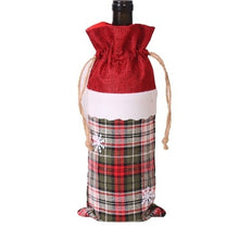 Load image into Gallery viewer, christmas-wine-bottle-cover-red-wine-bottle-cover-for-xmas-table-decor-christmas-stocking-gift-cover-santa-snowman-party-ornament-decor-table-xmas-uk-super-gift-online