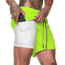 Load image into Gallery viewer, hidden-phone-pocket-short-men-2-in-1-sport-short-with-hidden-pocket-running-shorts-men-2-in-1-sports-jogging-fitness-shorts-training-quick-dry-mens-gym-men-shorts-sport-gym-short-pants