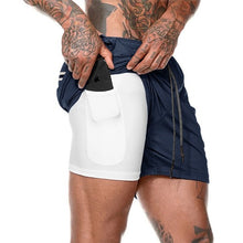 Load image into Gallery viewer, hidden-phone-pocket-short-men-2-in-1-sport-short-with-hidden-pocket-running-shorts-men-2-in-1-sports-jogging-fitness-shorts-training-quick-dry-mens-gym-men-shorts-sport-gym-short-pants