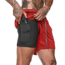 Load image into Gallery viewer, hidden-phone-pocket-short-men-2-in-1-sport-short-with-hidden-pocket-running-shorts-men-2-in-1-sports-jogging-fitness-shorts-training-quick-dry-mens-gym-men-shorts-sport-gym-short-pants