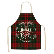 Load image into Gallery viewer, Jingle bells  printed apron for gift giving