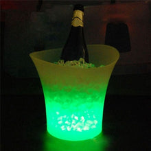 Load image into Gallery viewer, Stylish light-up bar ice bucket for drinks, champagne, and cocktails