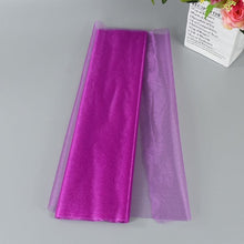Load image into Gallery viewer, Lightweight organza roll for wedding chair sashes