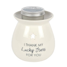 Load image into Gallery viewer, Aromatherapy wax melt burner gift box for relaxing home scent