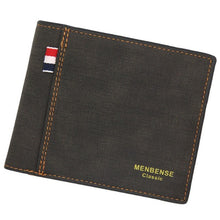 Load image into Gallery viewer, Unique personalized leather wallet gift for husband or dad