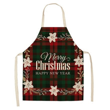 Load image into Gallery viewer, Merry Christmas novelty apron for chefs