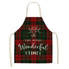 Load image into Gallery viewer, Merry Christmas printed apron for gift giving